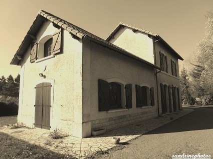 Ancienne gare de Bouresse Ligne Châtellerault Bouresse Poitou-Charentes 1914-1934