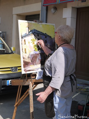 Bouresse, Fête du village 26 -06-2016, Concours des peintres dans la rue, Poitou, 86, Région Nouvelle-Aquitaine(31)