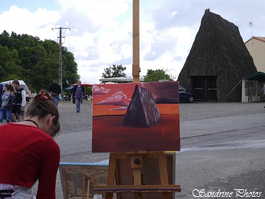 Bouresse, Fête du village , les peintres dans la rue, Dimanche 29 juin 2014 (28)