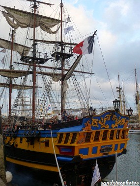 Brest, Tonnerres de Brest 2012, Bateau L`étoile du Roy Juillet 2012 Sandrinephotos