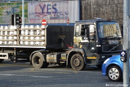 Camion chargé de fts de bière, Guinness, Irlande-Dublin-2014 (258)