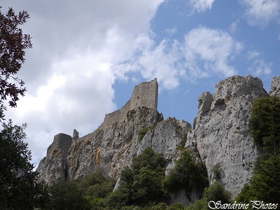 Château cathare de Peyrepertuse, Medieval fortress, castle, The city of vertigo, Aude, South Carcassonne, Paysages et patrimoine de France (1 (3)