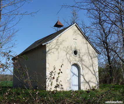 chapelle sainte-Radegonde Seigneur de Rochechouard blason Bouresse Route de Verrières