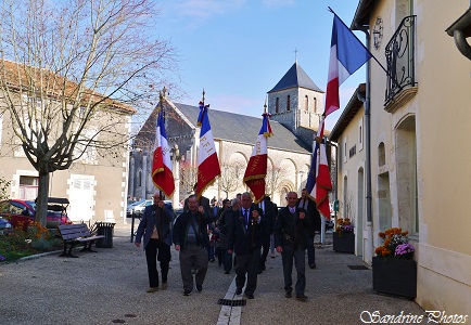 Commémoration du 11 novembre - Bouresse, 86 Poitou-Charentes PF (3)