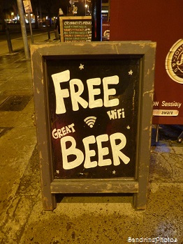 Free Wifi, Great Beer, and not Free beer, Pub, Irlande-Dublin-2014 (288)