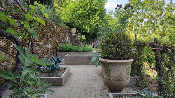 Jardin médiéval, Mazamet, passerelle himalayenne, Hautpoul, Tarn (63)