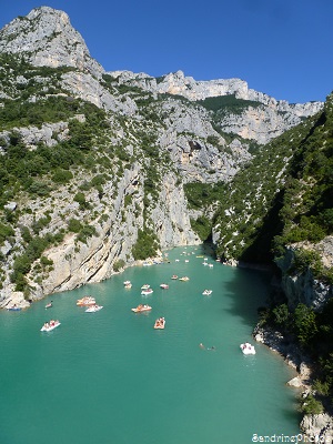 Lac de Sainte Croix, Canyon des Gorges du Verdon, Castellane, Alpes de Hautes Provence (1)