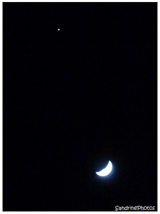 La Lune et Jupiter, Jupiter near the Moon, Le ciel dans tous ses états, The beauty of the sky, Bouresse, Poitou-Charentes, Dimanche 17 mars 2013
