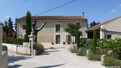 Mas Gabriel, Gîte de France, Châteaurenard près d`Avignon, Vaucluse, 21 juillet 2013
