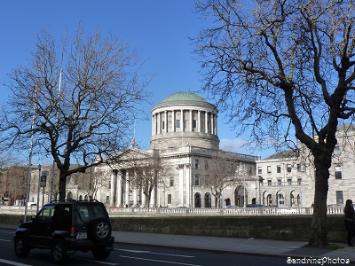 Palais de justice, The Four Courts, Monuments, Dublin-Irlande, 2014