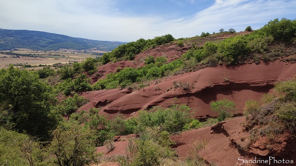 Paysages, Rougier de Camarès, au départ de Gissac, Aveyron (334)