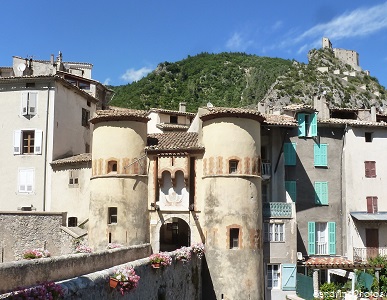 Paysages de France, Entrevaux, village médiéval fortifié de type Vauban, Alpes de Haute Provence, 28 juillet 2013 (74)