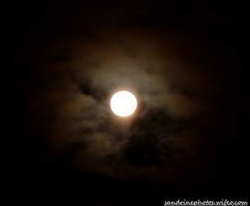 soir de pleine lune le ciel dans tous ses états